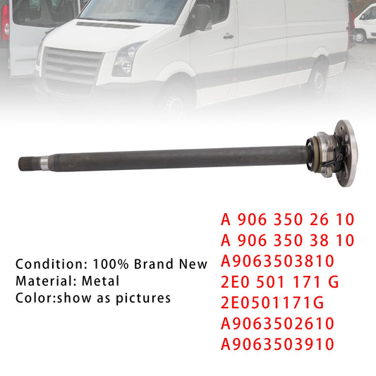 Rear Left Drive Shaft Propshaft A9063503910 For VW Crafter 2E 30 tooth