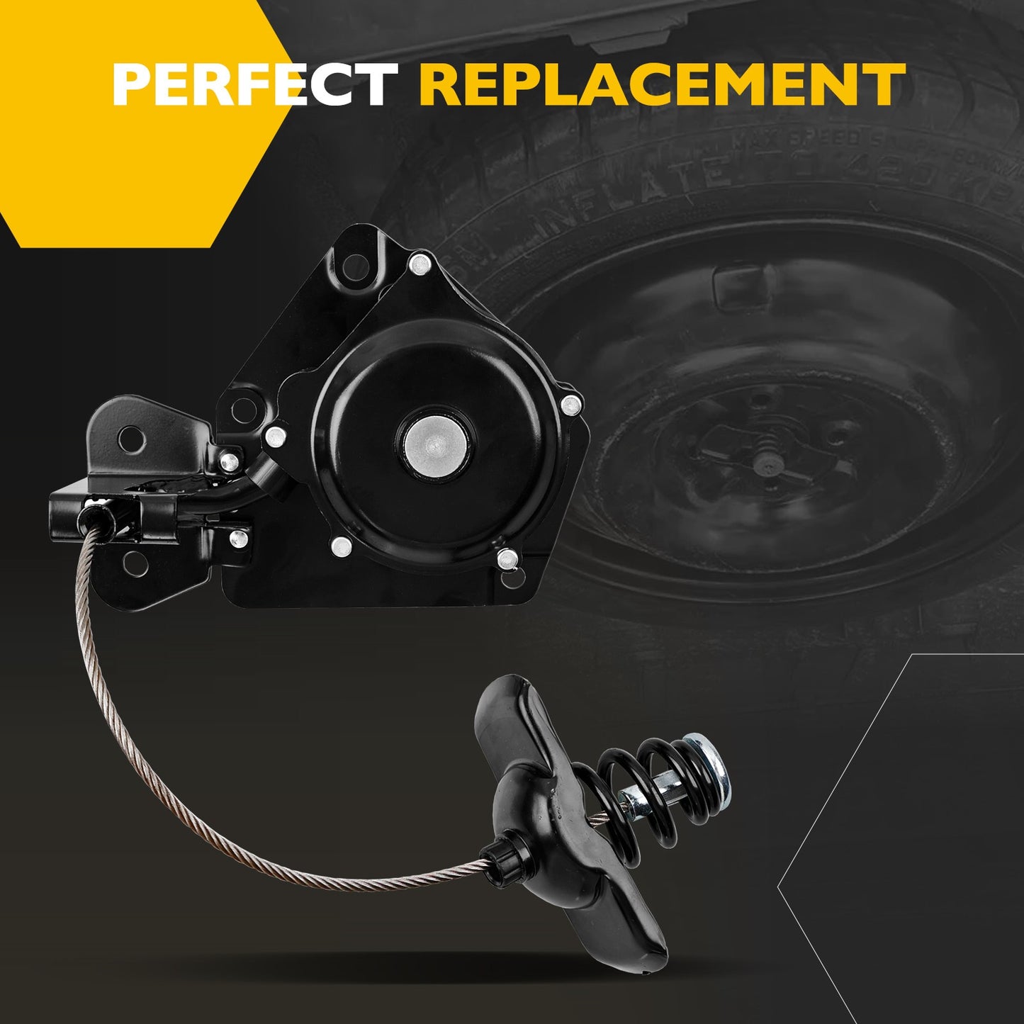 925-502 Spare Wheel Tire Hoist Assy For 09-20 Honda Pilot Acura MDX 74711SZAA01