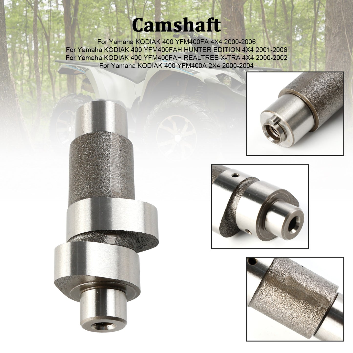 Camshaft for Yamaha Kodiak 400 YFM400 YFM400A YFM400FA 5GH-12171-00-00