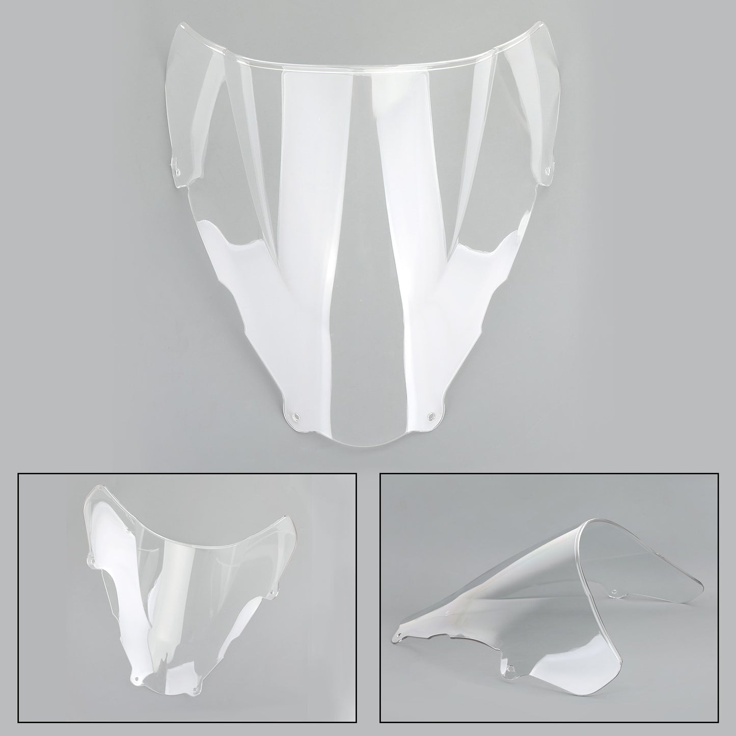 ABS Windshield Windscreen Wind Shield for Suzuki SV400 SV650 1999-2002 Clear