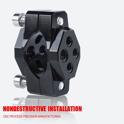 Motorcycle Fork Tube Bar Clamp Headlight Mount Bracket Fog Spot Light Holder
