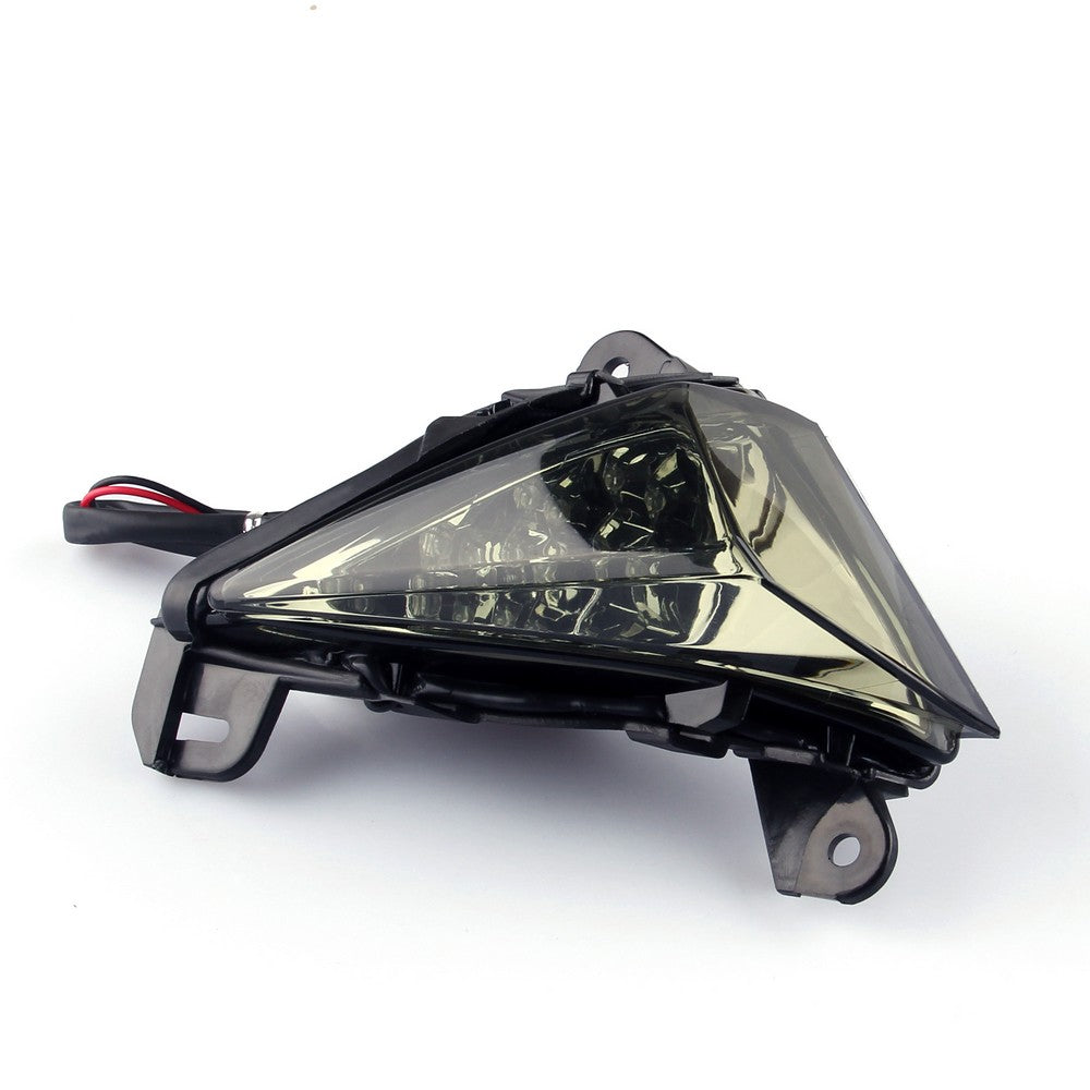 Front LED Turn Signals Blinker For Kawasaki ZX 6R 14R Ninja 650F Concours Smoke