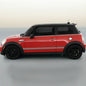 Black/White Checkered Vinyl Stripes Side Rocker Panel Stripes For MINI COOPER