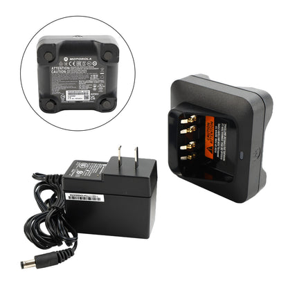 PMPN4527A Battery Rapid Dock Charger For R7 GP328D GP338D XiRP8668 Radio US Plug
