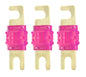 Mini ANL Fuse 50A 50 Amp 32V AFS Fuses For Auto Marine Stereo Audio Video 3 Pack