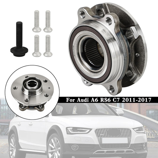 Front Wheel Bearing Hub 8K0407625B For Audi A6 RS6 C7 2011-2017 2016 2015 2014