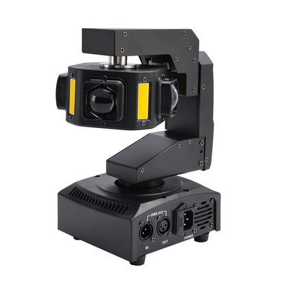6LED Moving Head Light 3-Axis Beam Stage DMX Spot Disco Party Show Lighting