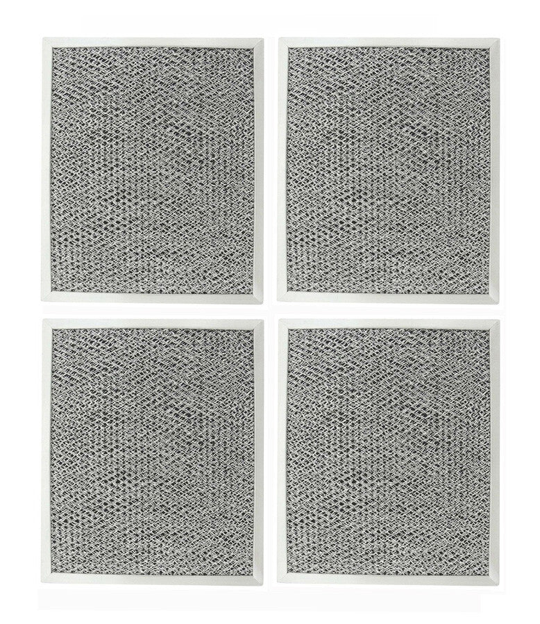 Solid Spare (4) Compatible for GE WB2X8253 WB02X8253 WB2X8406 Range Hood Grease Filters