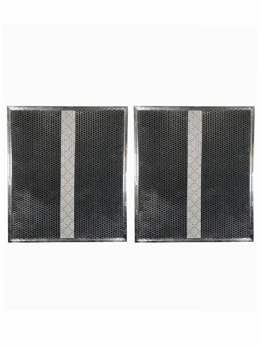 Solid Spare Broan S97020466 Range Hood Non-Ducted Filter, 2-Pack