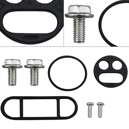 New Fuel Petcock Shut Off Valve Repair Rebuild Kit Pet Cock for Yamaha Kawasaki