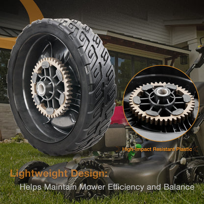 4x 8" Lawn Mower Front Wheels Kit For Honda HRN216 VKA VKAA VYAA 44710-VR8-N00ZA