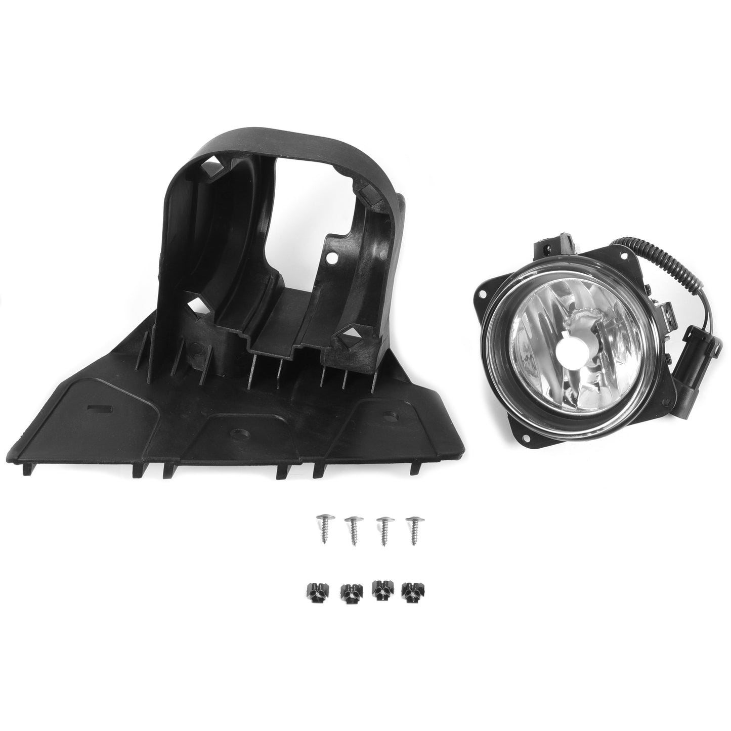 Solid Spare FOR 00-04 F-150 Harley Davidson Passenger Fog Light Lamp W/Bulb&Mounting Bracket