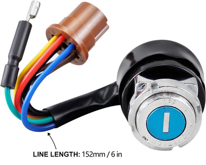 Ignition Switch & Keys For 1969 1970 1972-1976 Honda CT70 CT70H Trail 70