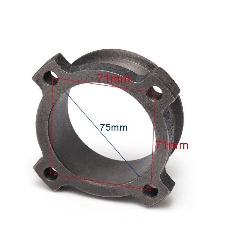 3" 4 Bolt Exhaust Turbo Flange to 3" Inch V-Band Adapter Adaptor GT30 GT35 T3