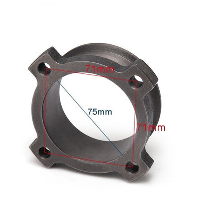 3" 4 Bolt Exhaust Turbo Flange to 3" Inch V-Band Adapter Adaptor GT30 GT35 T3