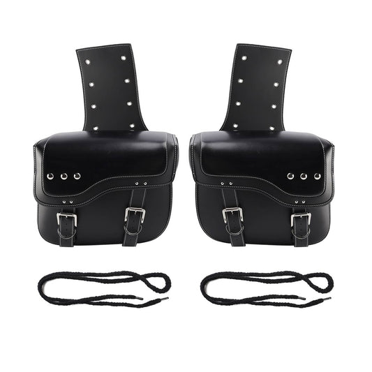 Solid Spare Tail Bag Side Saddlebag Tail Bag Luggage Pouch Storage Black 28L For Motorbike
