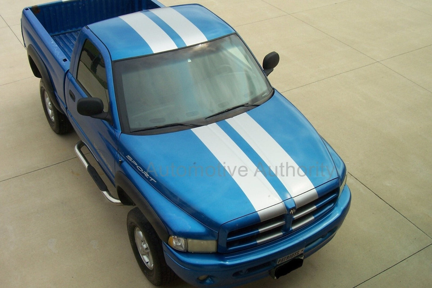 10" VINYL RALLY STRIPES RACING STRIPE + BONUS KIT For DODGE RAM 1500 2500 3500