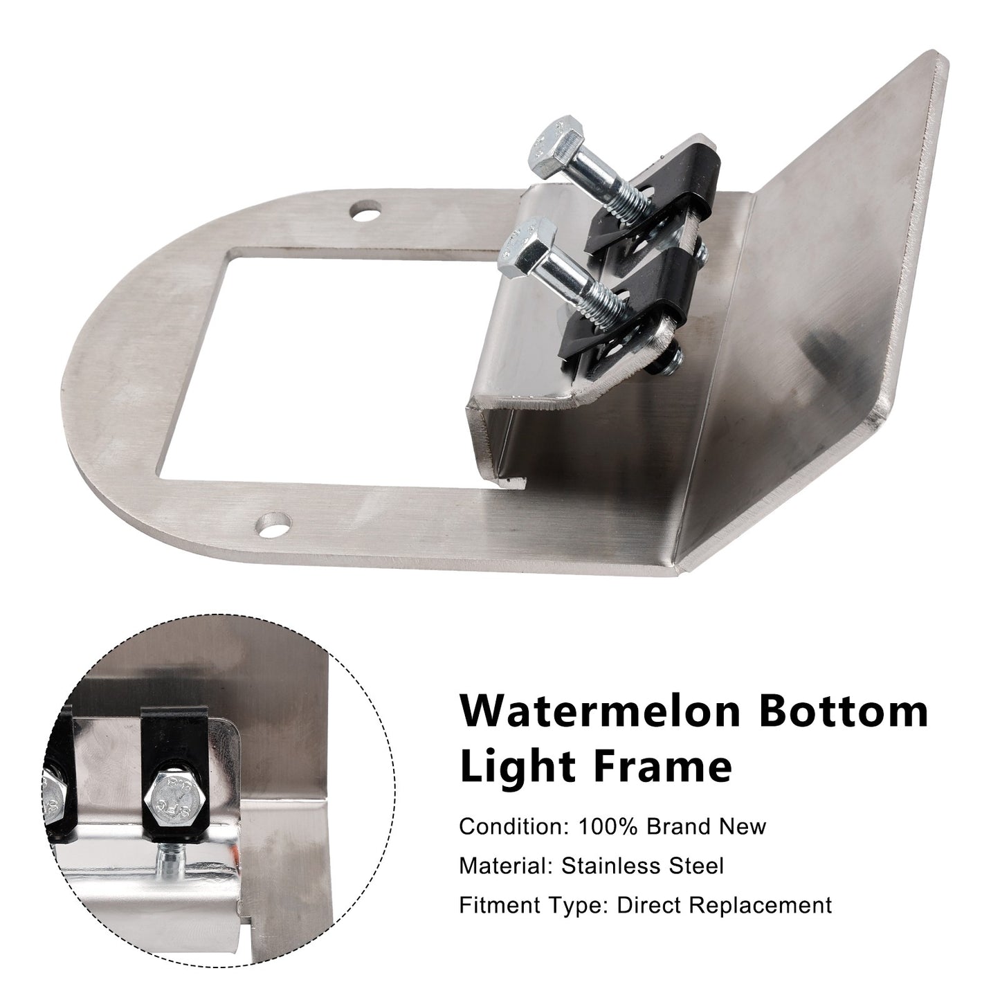 Watermelon Under Glow Frame Bracket Universal Clamp Style Mount For Truck RV #