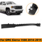 Solid Spare Black Front Bumper Lower Valance Air Deflector For 2014 2015 GMC Sierra 1500