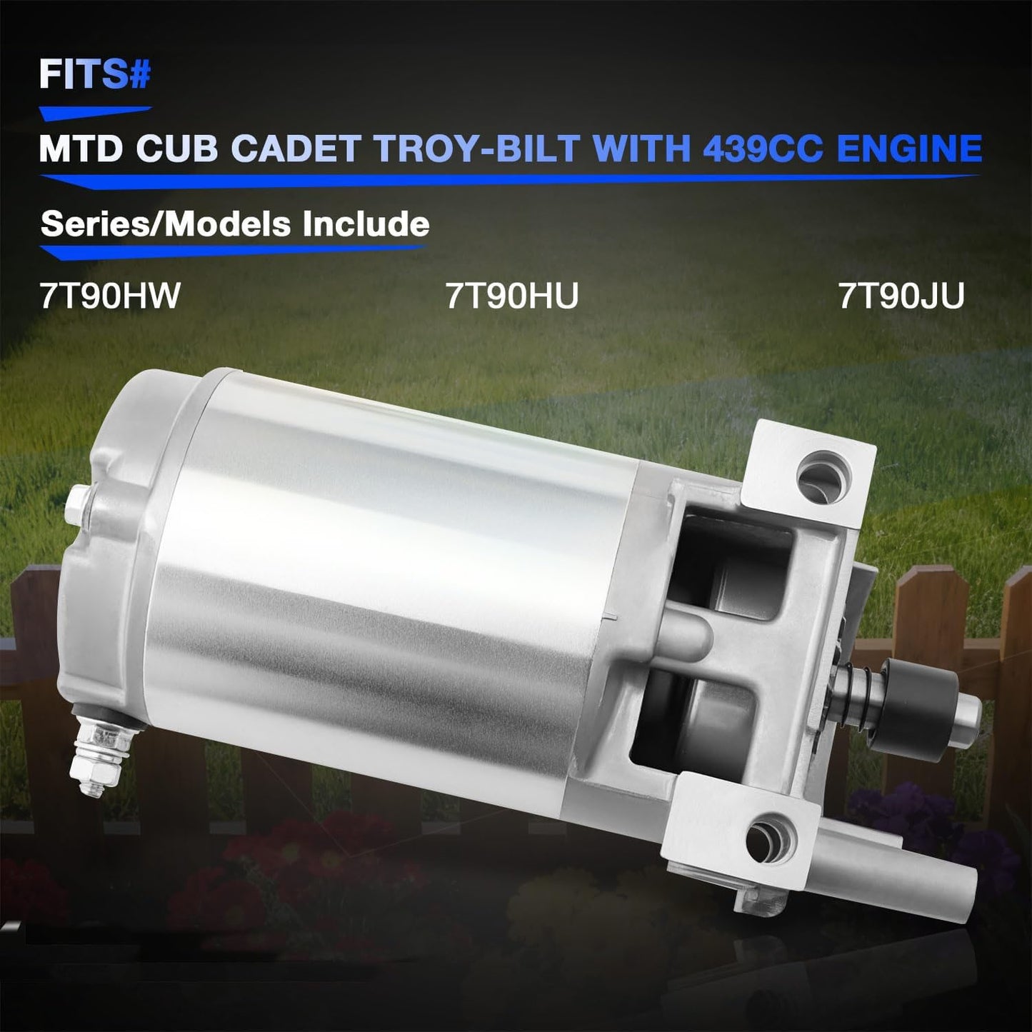 951-05549A Electric Starter Motor For MTD Troy Bilt Cub Cadet 382cc 439cc Engine