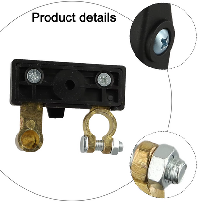 2pcs Battery Disconnect Switch 12V/24V 250A 1000A for Car RV Boat Power Cut Off