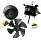 Solid Spare NBK 20370K Fan Motor 1/5 HP Kit Replaces Dometic 3108706.916