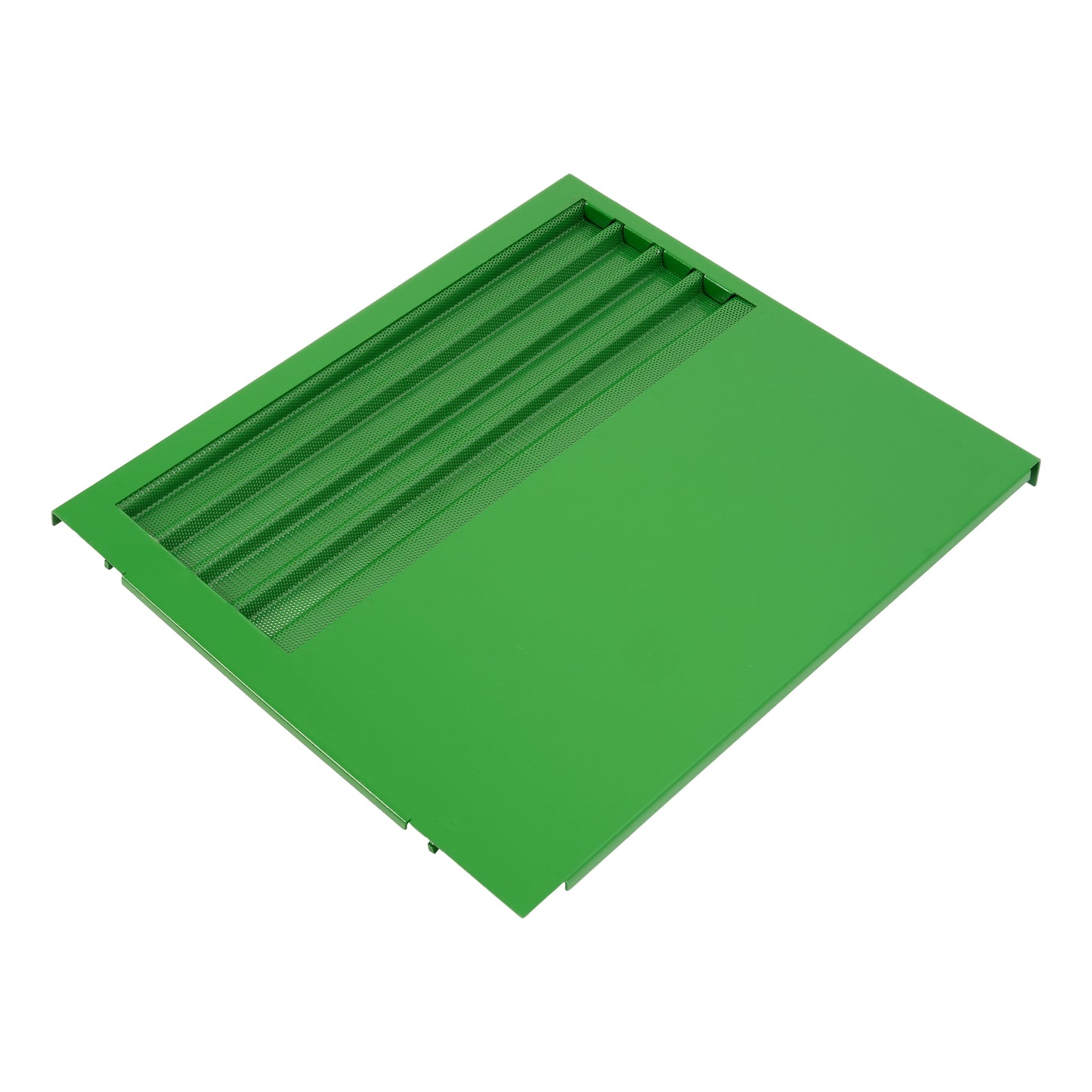 Solid Spare Left Front Side Panel w/Screen Metal INSERT For John Deere 6110 6200 6405 6500