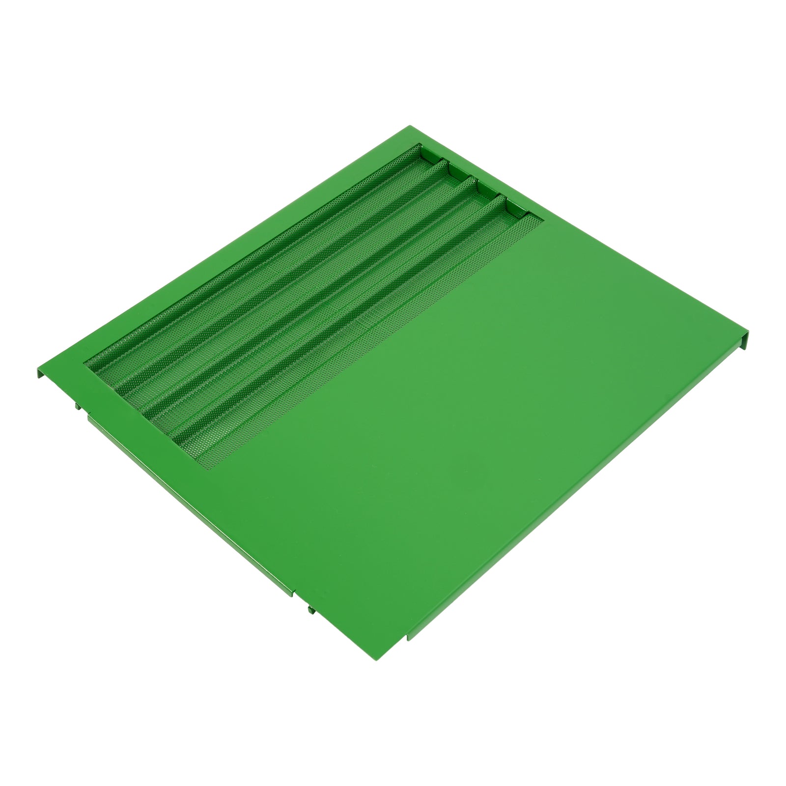 Solid Spare Left Front Side Panel w/Screen Metal INSERT For John Deere 6110 6200 6405 6500