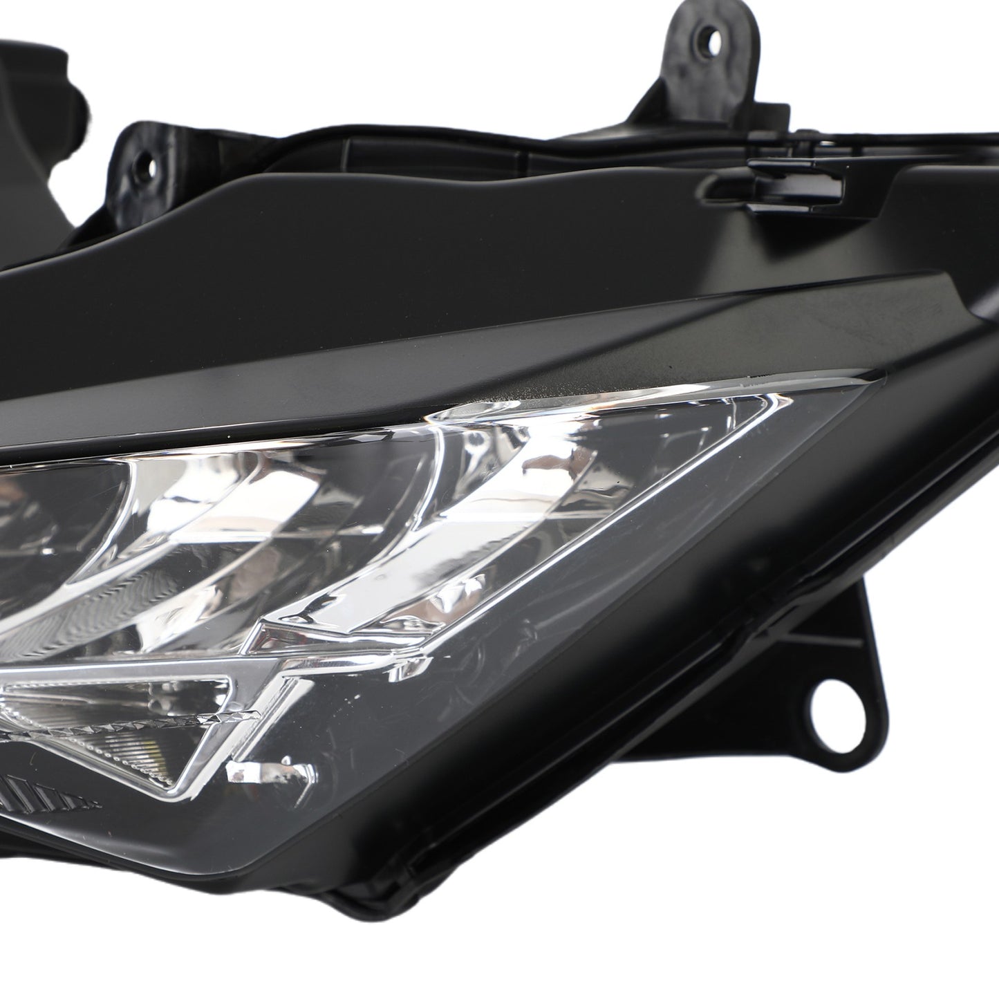 Headlamp Headlight Guard Protector Grill Led Clear For Kawasaki Ninja 400 18-23