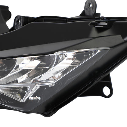 Headlamp Headlight Guard Protector Grill Led Clear For Kawasaki Ninja 400 18-23