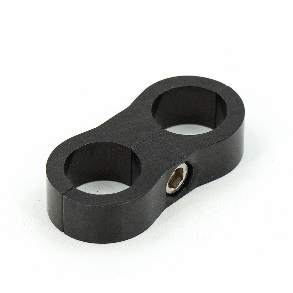 10Pcs/lot -6AN Hose Separator Clamp Bracket Adapter for 3/8 Oil Fuel Hose Line