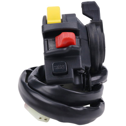 Solid Spare Left Handlebar Switch Start Headlight for Suzuki Ozark 250 LT-F250 ATV 2002-2014