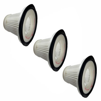 Solid Spare (3) Black & Decker 90543043-01 Vacuum Air Filter For BDH1800S BDH2000SL
