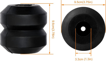 Rear Axle Suspension Enhancement System Rubber Helper Spring Fit 15-20 Ford F150