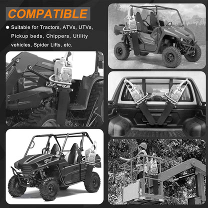20" Universal Chainsaw Scabbard Carrier kit for Carrier Tractor ATV UTV Truck