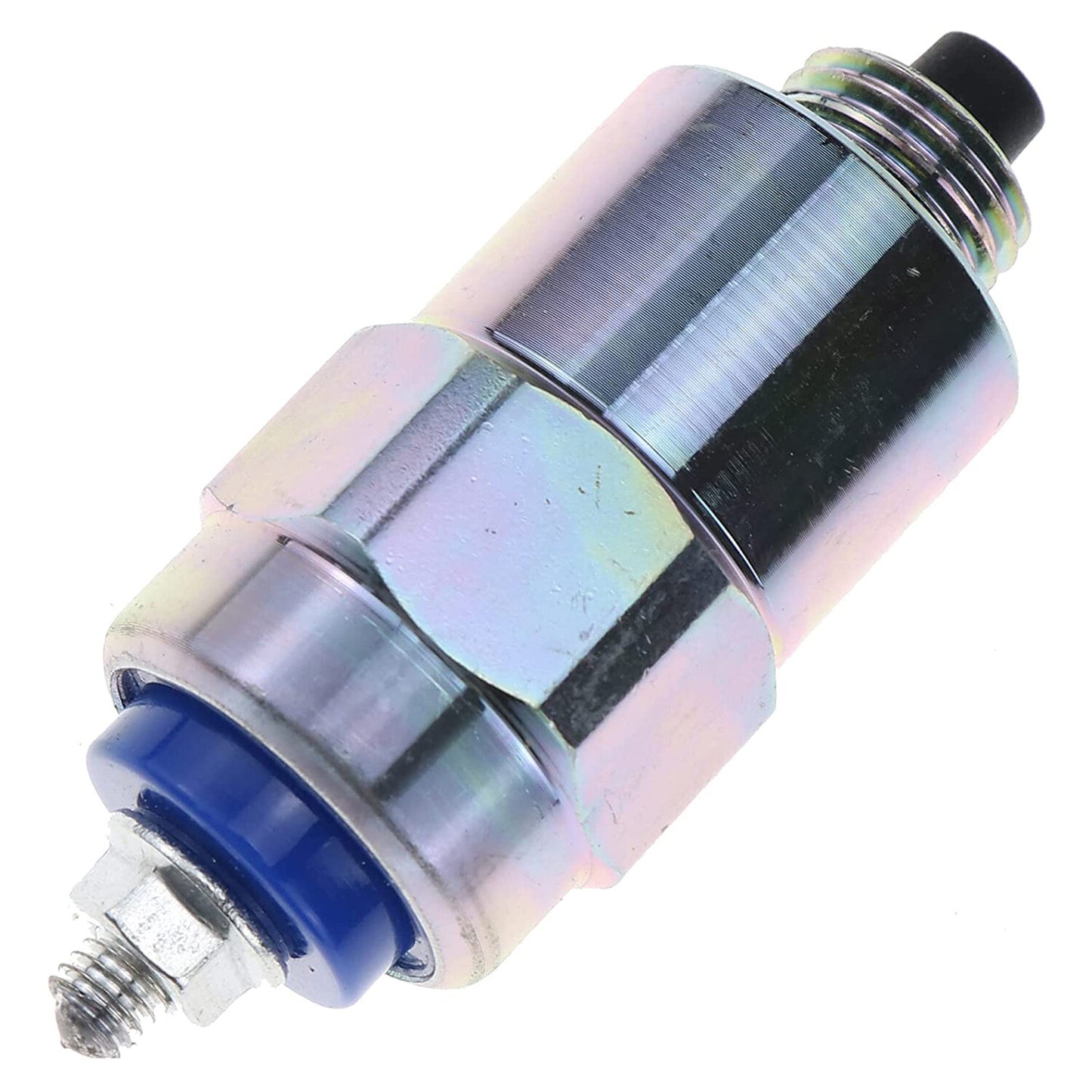 Solid Spare Fuel Shut Off Solenoid Fits Ford Tractor 250C, 260C, 276V,Ford Backhoe 555C 545D