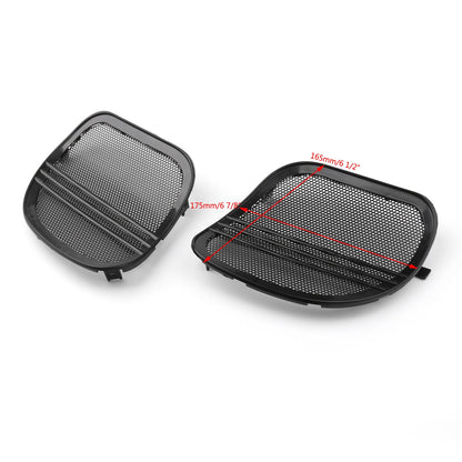 Motorcycle Tri-Line Speaker Cover Grills For  Road Glide Black 2015-2018 USA
