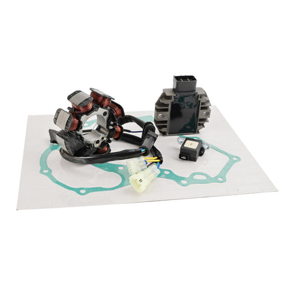 Generator Stator Regulator & Gasket For Honda TRX250EX Recon ES TRX250 1997-2002