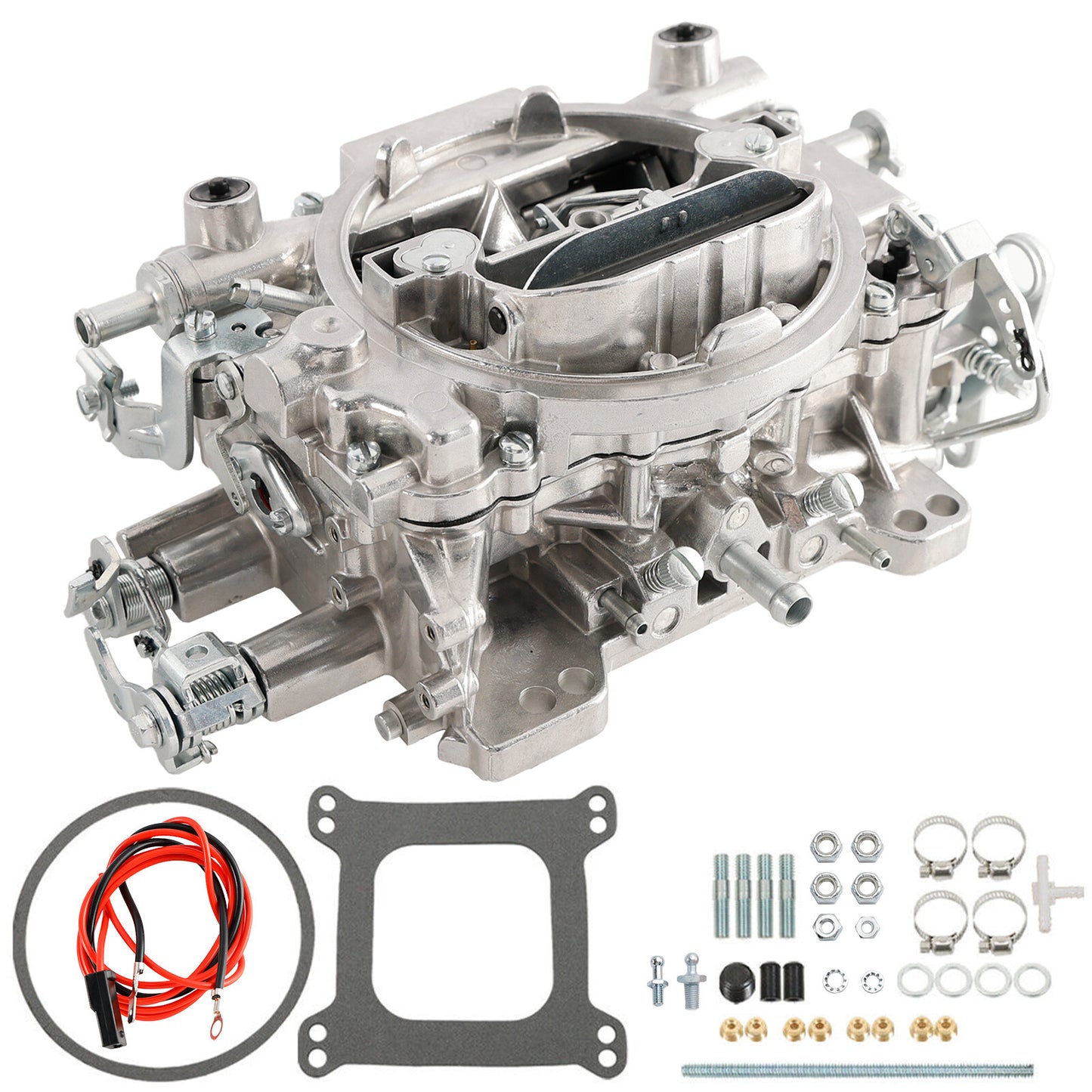 4 Barrel Carburetor Performer Manual Choke 600 CFM w/ Gasket For 1405