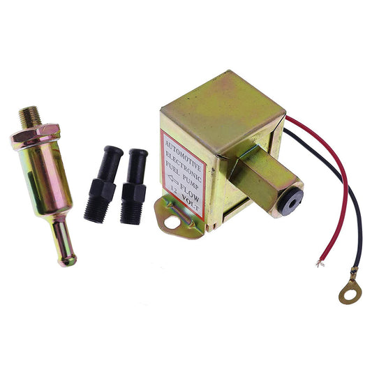 Solid Spare 12V Fuel Pump Fits John Deere COMBINE 3300/4400/6620/7720/8820/6622/9500/9400