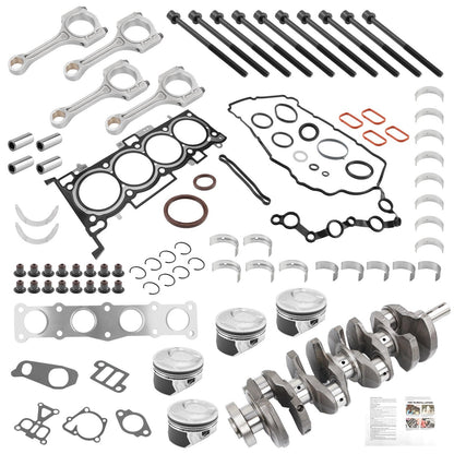 2.4L G4KJ Engine Rebuild Kit Overhaul Headgasket Piston Fit 2011-20 Kia Hyundai