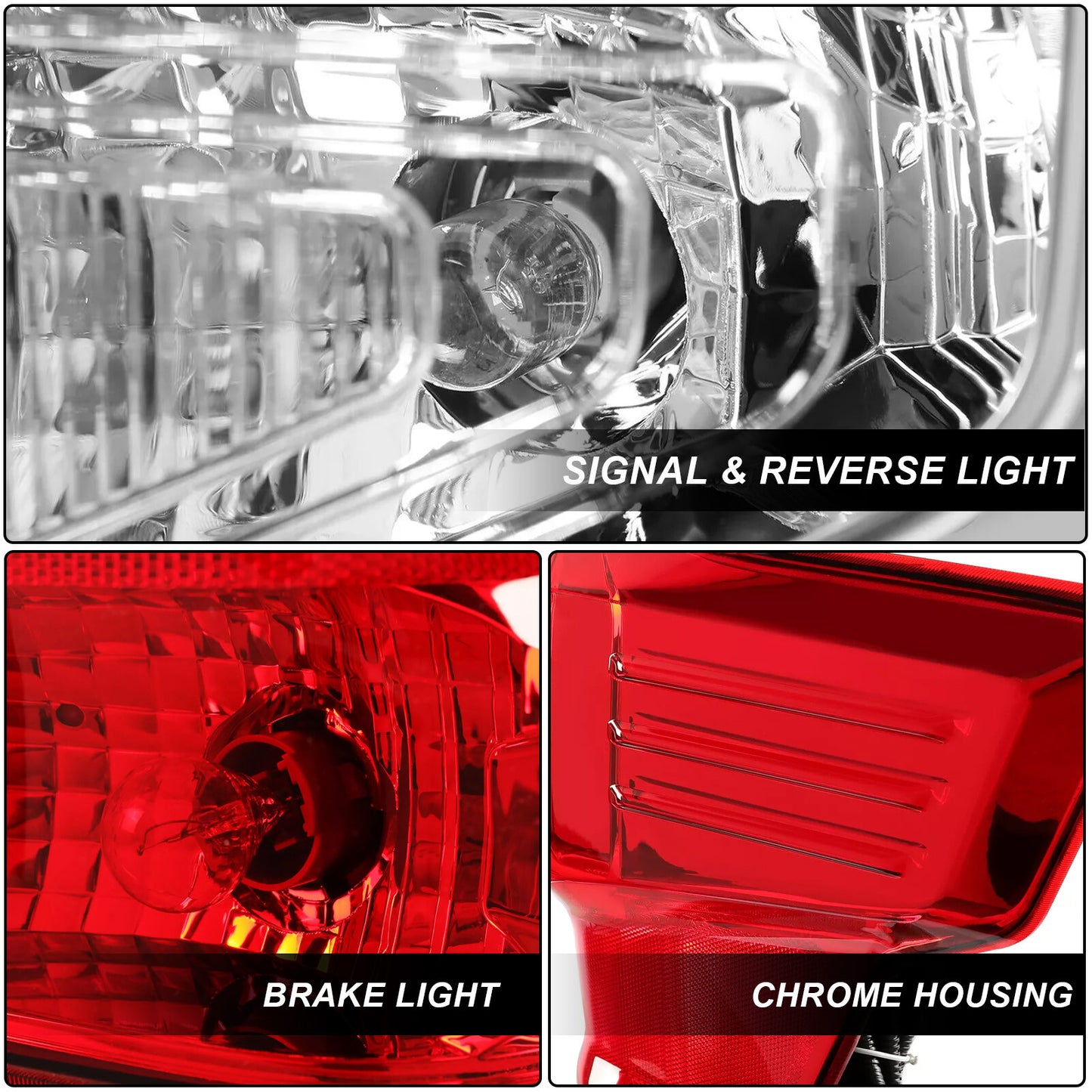 Solid Spare For Nissan Titan XD 2016-2023 Right Passenger Side Rear Tail Light Assembly Lamp