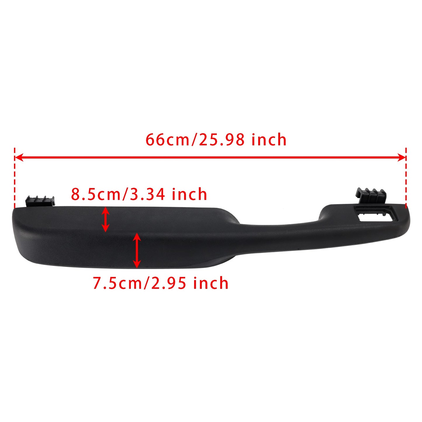 Rear Left+Right Door Handle Armrest For Cadillac Chevrolet GMC 1999-2006