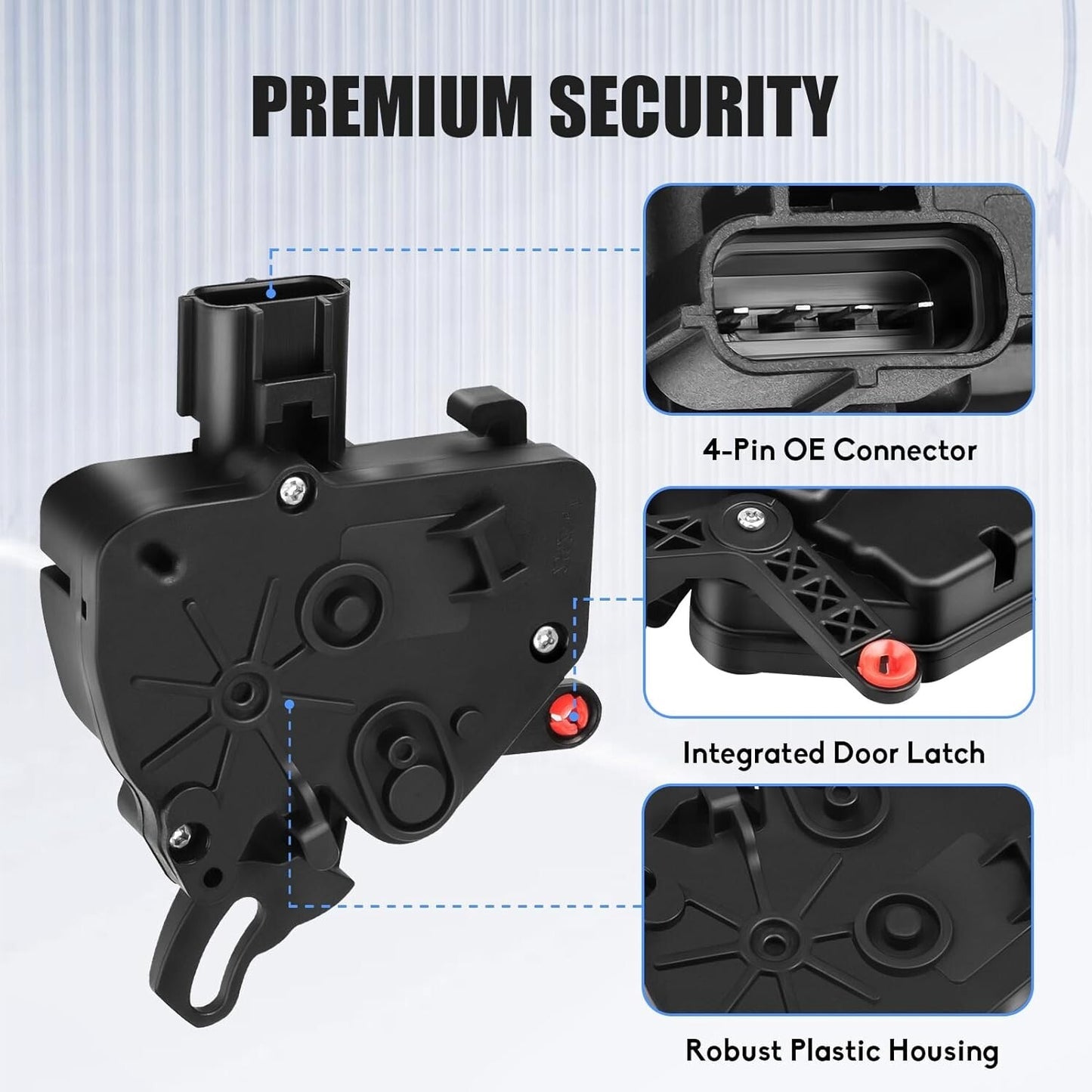 Rear Right Side Door Lock Actuator For 2011-2020 Dodge Grand Caravan 5020678AA