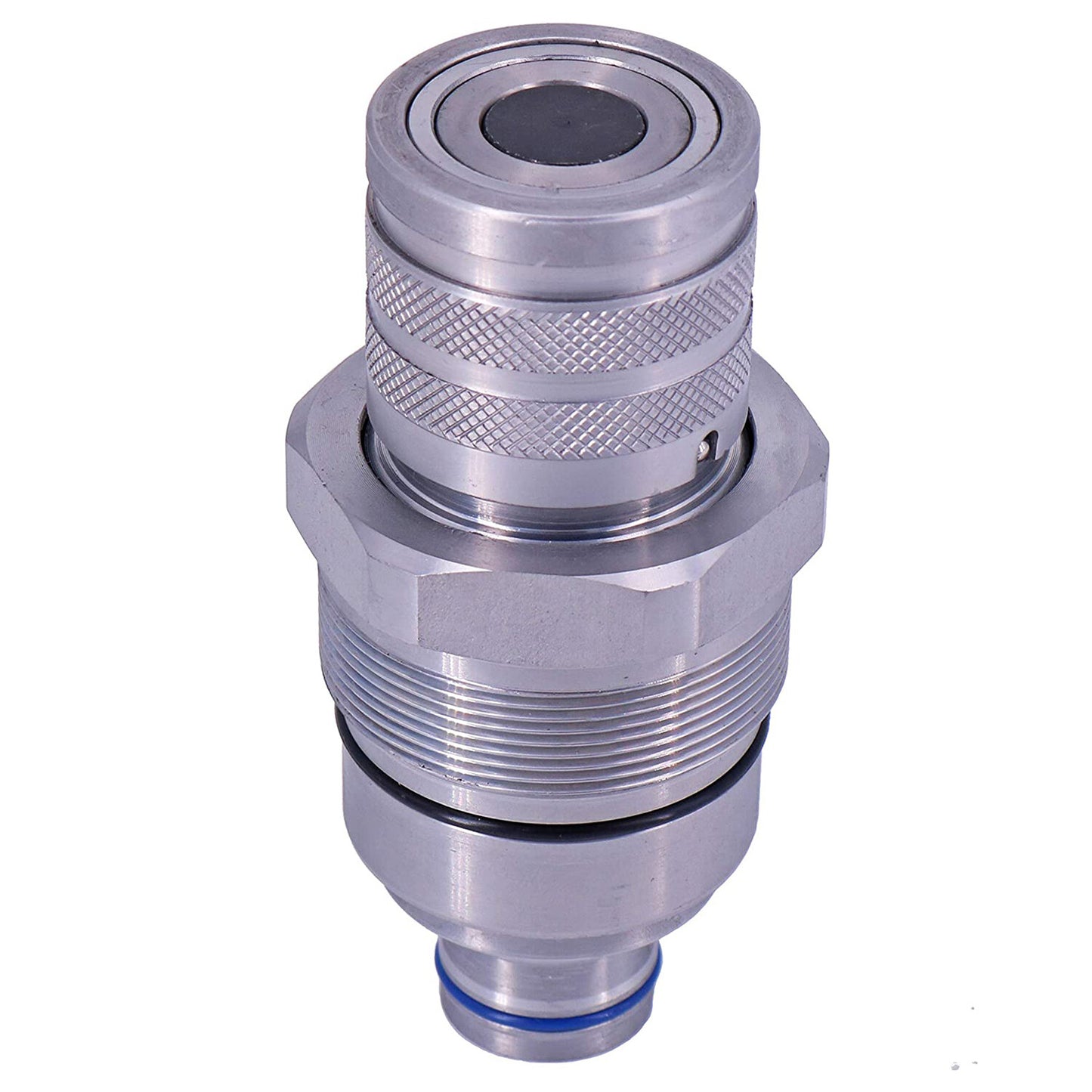 Solid Spare Hydraulic Female Flat Face Quick Coupler AT406475 for John Deere 318E 319E 320E
