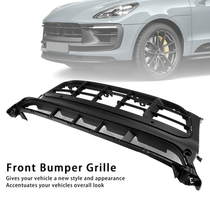 Front Bumper Grill Grille 95B807683AL Fit Porsche Macan GTS 2014-2017 W/ACC