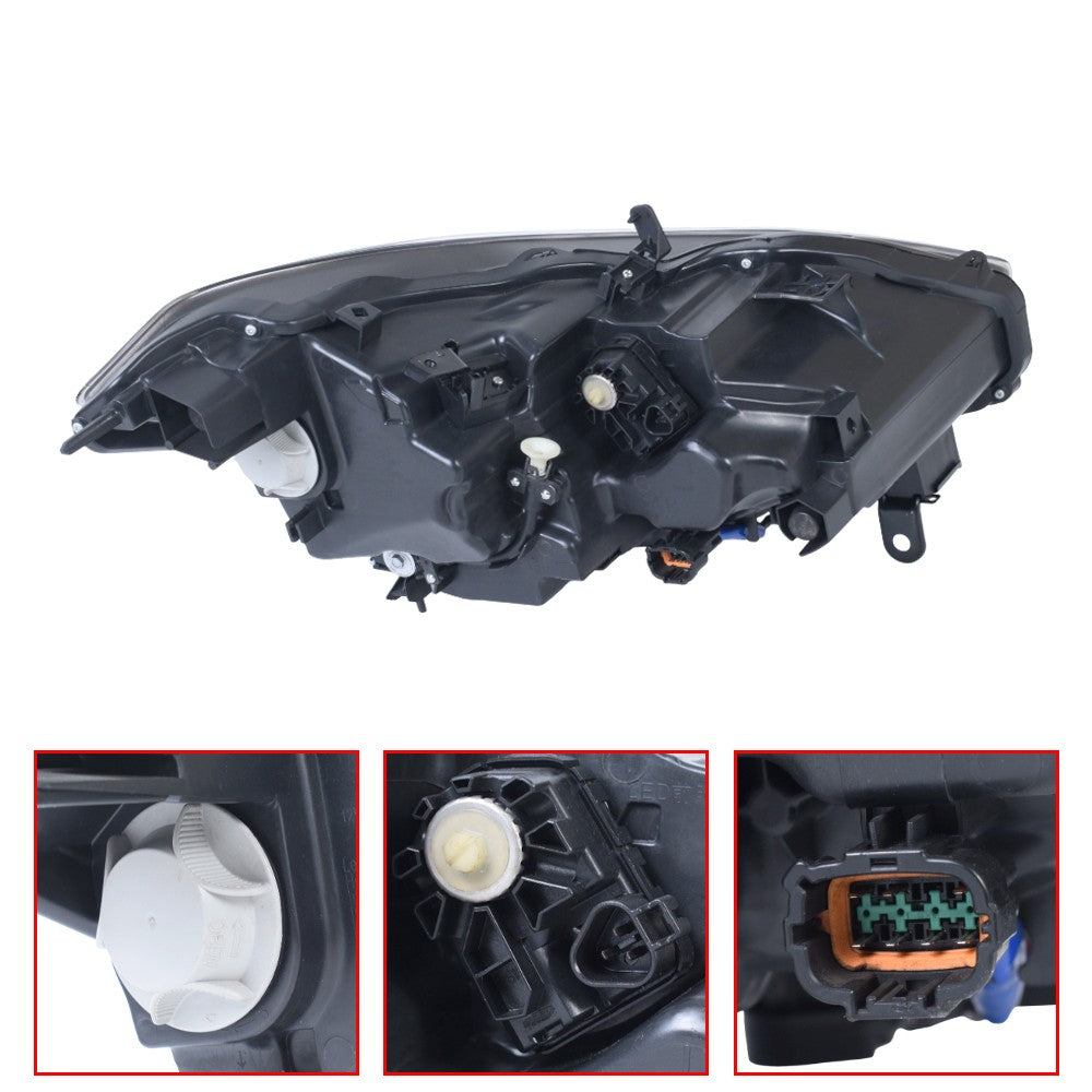 Left Driver Headlight Headlamp For 2015-019 Infiniti Q70 Non AFS 26060-4AP0B
