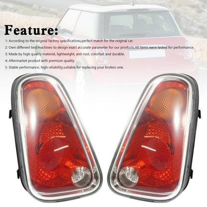 Rear L+R Tail Light Lamp 63217166955 56 For Mini Cooper R50 R52 R53 2005-2008