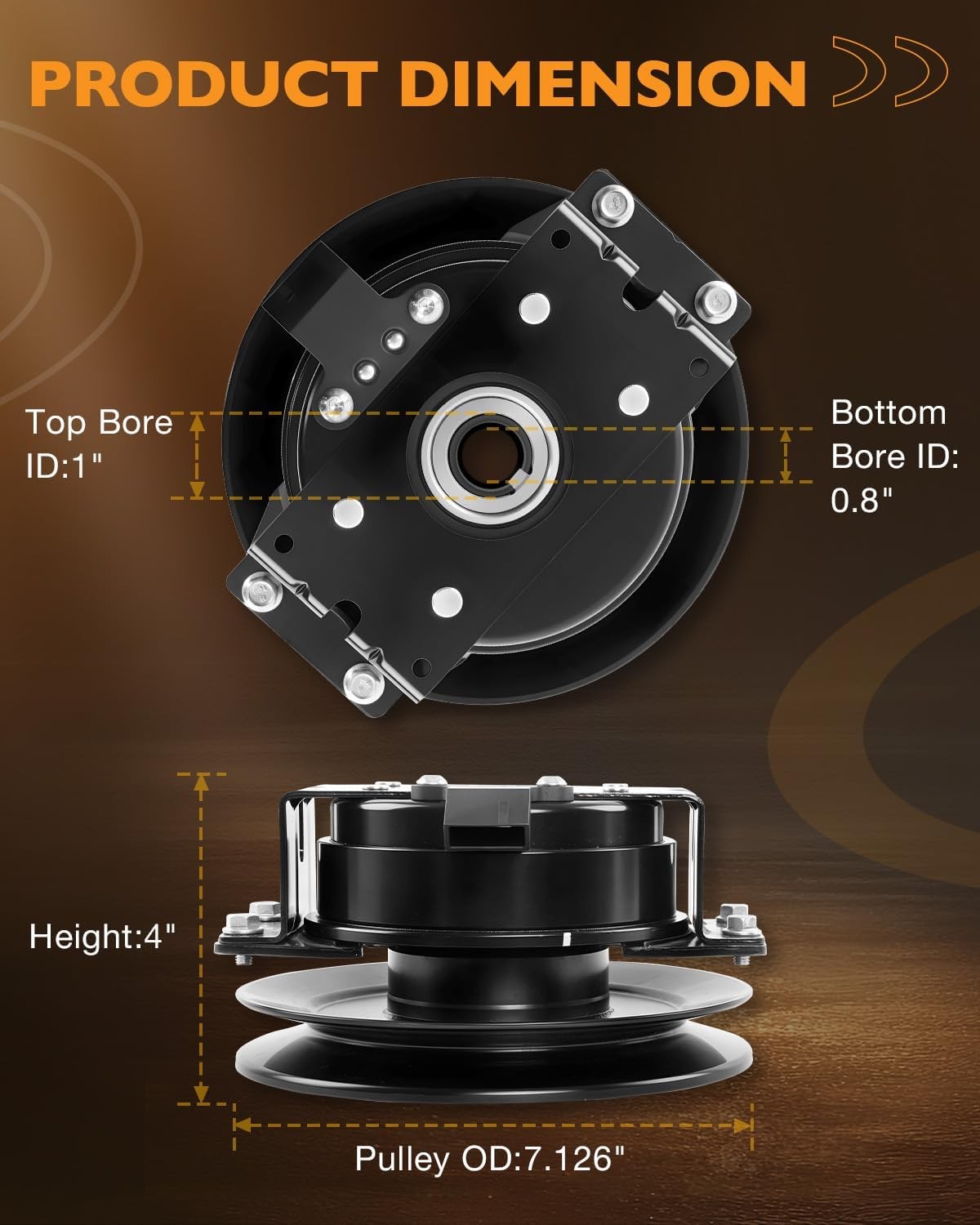 Electric PTO Clutch For Gravely ZT HD 44 48 52 60 Ariens Ogura 59118500 05118900