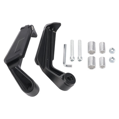 Pair Lever Guard Protection with Folding Handlebar Mirrors Mini Motorcycle 22mm
